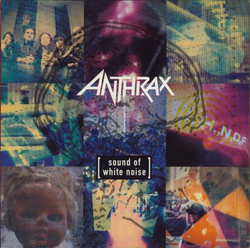 Anthrax Sound Of White Noise German vinyl LP album (LP